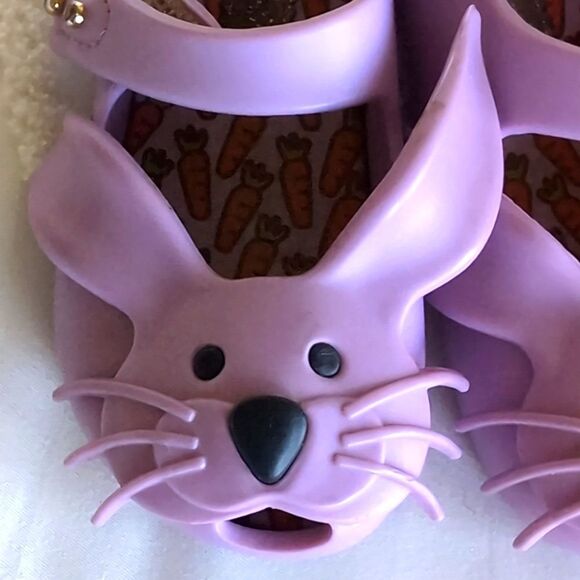 Mini Melissa 💜 Bunny Shoes - Picture 10 of 10